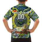 Custom NAIDOC Week 2024 Raiders Family Matching Tank Maxi Dress and Hawaiian Shirt Mascot Rugby DT02