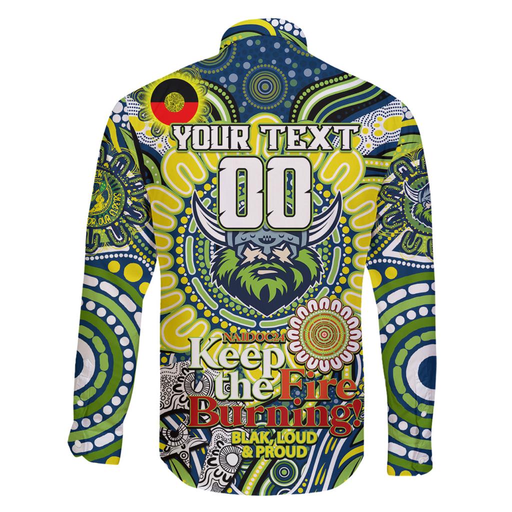 Custom NAIDOC Week 2024 Raiders Family Matching Tank Maxi Dress and Hawaiian Shirt Mascot Rugby DT02