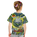 Custom NAIDOC Week 2024 Raiders Kid T Shirt Mascot Rugby DT02