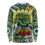 Custom NAIDOC Week 2024 Raiders Long Sleeve Shirt Mascot Rugby DT02