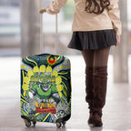 Custom NAIDOC Week 2024 Raiders Luggage Cover Mascot Rugby DT02