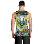 Custom NAIDOC Week 2024 Raiders Men Tank Top Mascot Rugby DT02