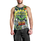 Custom NAIDOC Week 2024 Raiders Men Tank Top Mascot Rugby DT02