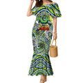 Custom NAIDOC Week 2024 Raiders Mermaid Dress Mascot Rugby DT02