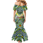 Custom NAIDOC Week 2024 Raiders Mermaid Dress Mascot Rugby DT02