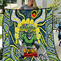 Custom NAIDOC Week 2024 Raiders Quilt Mascot Rugby DT02