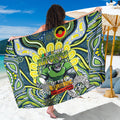 Custom NAIDOC Week 2024 Raiders Sarong Mascot Rugby DT02