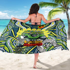 Custom NAIDOC Week 2024 Raiders Sarong Mascot Rugby DT02