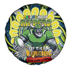 Custom NAIDOC Week 2024 Raiders Spare Tire Cover Mascot Rugby DT02
