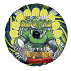 Custom NAIDOC Week 2024 Raiders Spare Tire Cover Mascot Rugby DT02