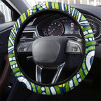 Custom NAIDOC Week 2024 Raiders Steering Wheel Cover Mascot Rugby DT02