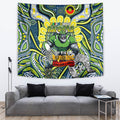 Custom NAIDOC Week 2024 Raiders Tapestry Mascot Rugby DT02