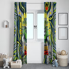 Custom NAIDOC Week 2024 Raiders Window Curtain Mascot Rugby DT02