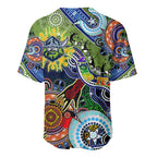 Personalised Raiders NAIDOC Week 2024 Baseball Jersey Australia Aboriginal Dot Painting