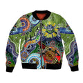 Personalised Raiders NAIDOC Week 2024 Bomber Jacket Australia Aboriginal Dot Painting