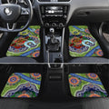 Personalised Raiders NAIDOC Week 2024 Car Mats Australia Aboriginal Dot Painting