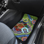 Personalised Raiders NAIDOC Week 2024 Car Mats Australia Aboriginal Dot Painting