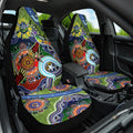 Personalised Raiders NAIDOC Week 2024 Car Seat Cover Australia Aboriginal Dot Painting