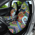 Personalised Raiders NAIDOC Week 2024 Car Seat Cover Australia Aboriginal Dot Painting