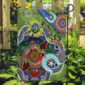 Personalised Raiders NAIDOC Week 2024 Garden Flag Australia Aboriginal Dot Painting