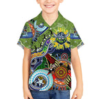 Personalised Raiders NAIDOC Week 2024 Hawaiian Shirt Australia Aboriginal Dot Painting
