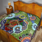Personalised Raiders NAIDOC Week 2024 Quilt Australia Aboriginal Dot Painting