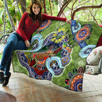 Personalised Raiders NAIDOC Week 2024 Quilt Australia Aboriginal Dot Painting