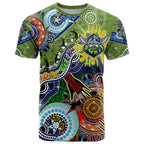 Personalised Raiders NAIDOC Week 2024 T Shirt Australia Aboriginal Dot Painting
