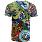 Personalised Raiders NAIDOC Week 2024 T Shirt Australia Aboriginal Dot Painting