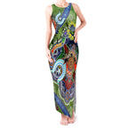 Personalised Raiders NAIDOC Week 2024 Tank Maxi Dress Australia Aboriginal Dot Painting