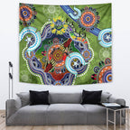 Personalised Raiders NAIDOC Week 2024 Tapestry Australia Aboriginal Dot Painting