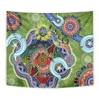 Personalised Raiders NAIDOC Week 2024 Tapestry Australia Aboriginal Dot Painting