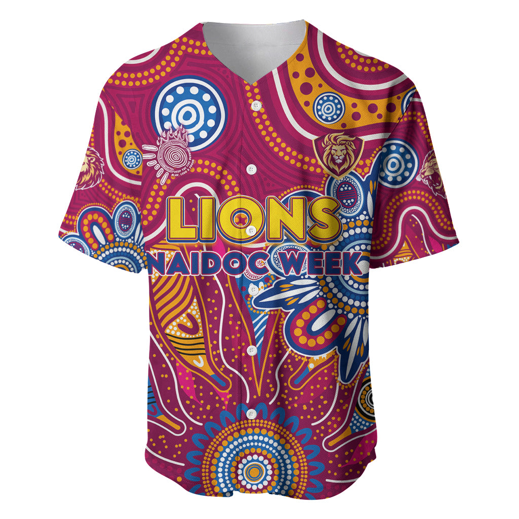 Personalised Crows NAIDOC Week 2024 Baseball Jersey Aussie Aboriginal Art