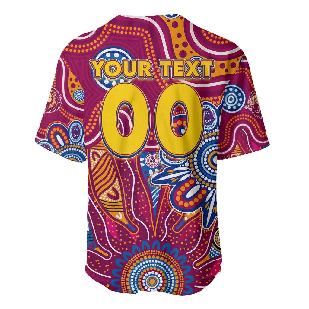 Personalised Crows NAIDOC Week 2024 Baseball Jersey Aussie Aboriginal Art