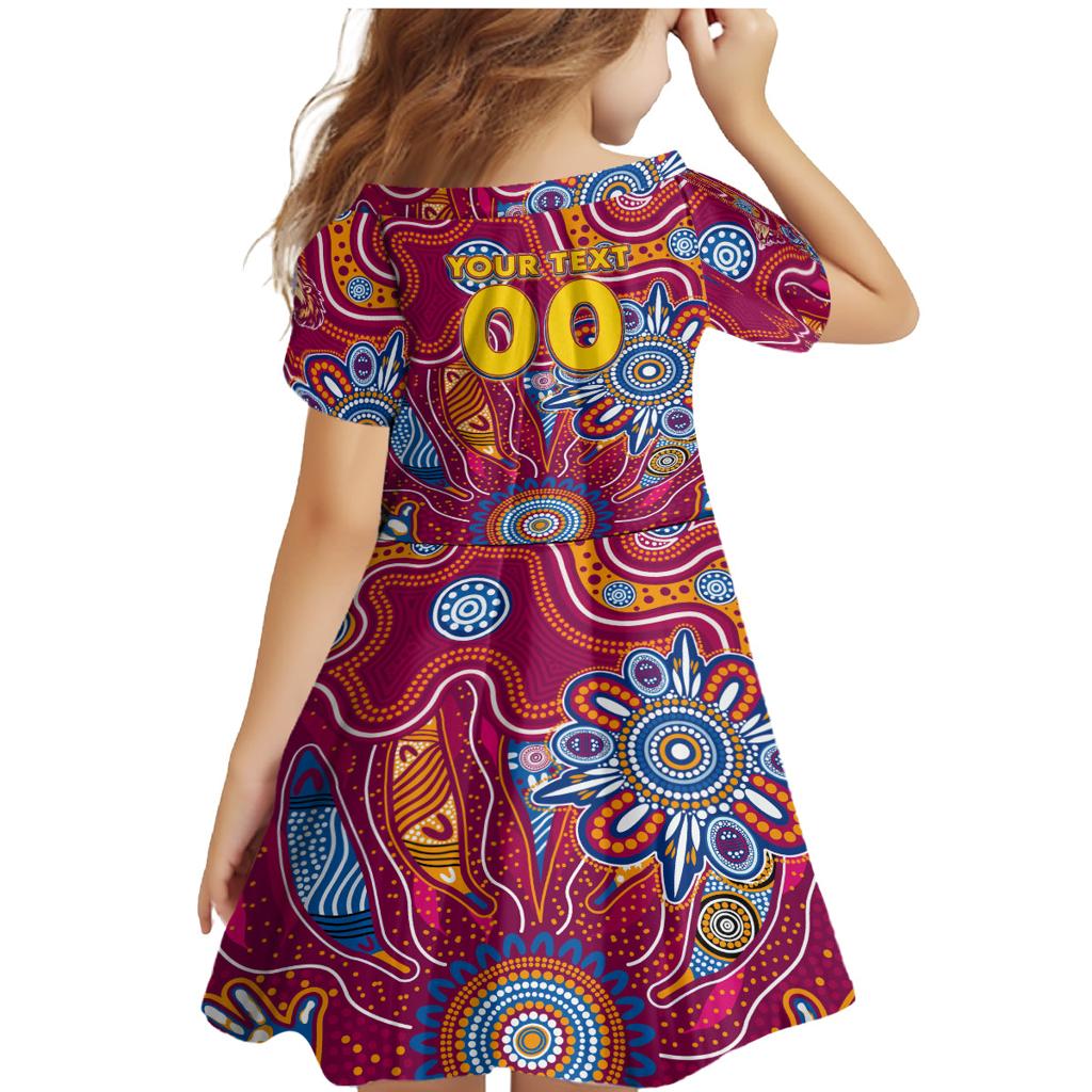 Personalised Crows NAIDOC Week 2024 Family Matching Mermaid Dress and Hawaiian Shirt Aussie Aboriginal Art
