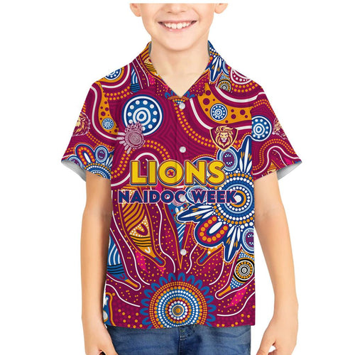 Personalised Crows NAIDOC Week 2024 Family Matching Mermaid Dress and Hawaiian Shirt Aussie Aboriginal Art