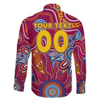 Personalised Crows NAIDOC Week 2024 Family Matching Tank Maxi Dress and Hawaiian Shirt Aussie Aboriginal Art