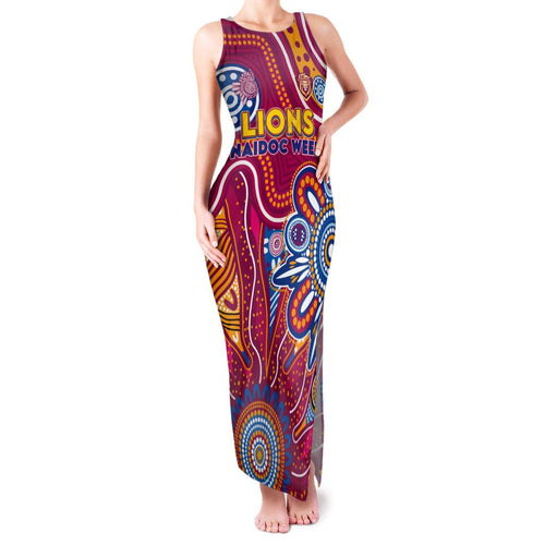 Personalised Crows NAIDOC Week 2024 Family Matching Tank Maxi Dress and Hawaiian Shirt Aussie Aboriginal Art