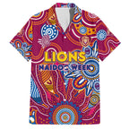 Personalised Crows NAIDOC Week 2024 Hawaiian Shirt Aussie Aboriginal Art