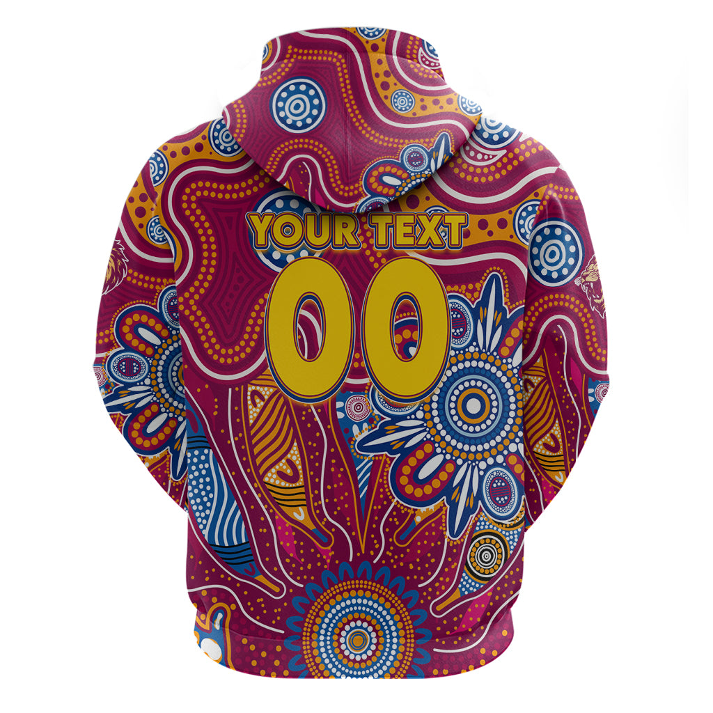 Personalised Crows NAIDOC Week 2024 Hoodie Aussie Aboriginal Art