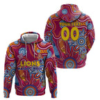 Personalised Crows NAIDOC Week 2024 Hoodie Aussie Aboriginal Art