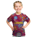 Personalised Crows NAIDOC Week 2024 Kid T Shirt Aussie Aboriginal Art