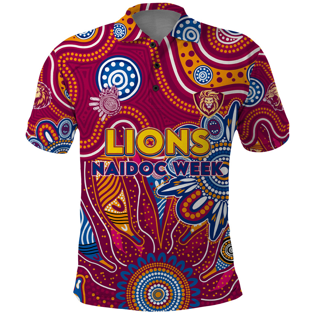 Personalised Crows NAIDOC Week 2024 Polo Shirt Aussie Aboriginal Art
