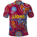 Personalised Crows NAIDOC Week 2024 Polo Shirt Aussie Aboriginal Art