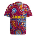 Personalised Crows NAIDOC Week 2024 Rugby Jersey Aussie Aboriginal Art