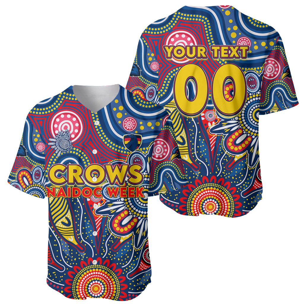 Personalised Lions NAIDOC Week 2024 Baseball Jersey Aussie Aboriginal Art