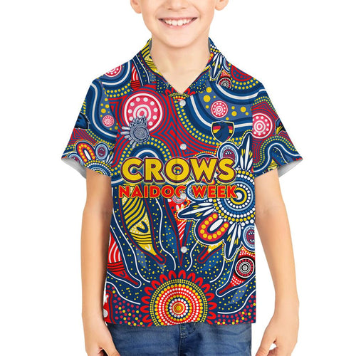 Personalised Lions NAIDOC Week 2024 Family Matching Long Sleeve Bodycon Dress and Hawaiian Shirt Aussie Aboriginal Art