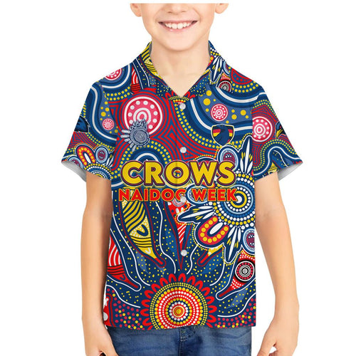 Personalised Lions NAIDOC Week 2024 Family Matching Mermaid Dress and Hawaiian Shirt Aussie Aboriginal Art