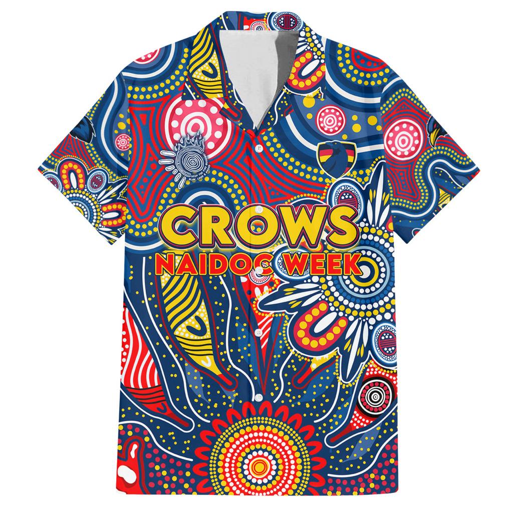 Personalised Lions NAIDOC Week 2024 Family Matching Off The Shoulder Long Sleeve Dress and Hawaiian Shirt Aussie Aboriginal Art