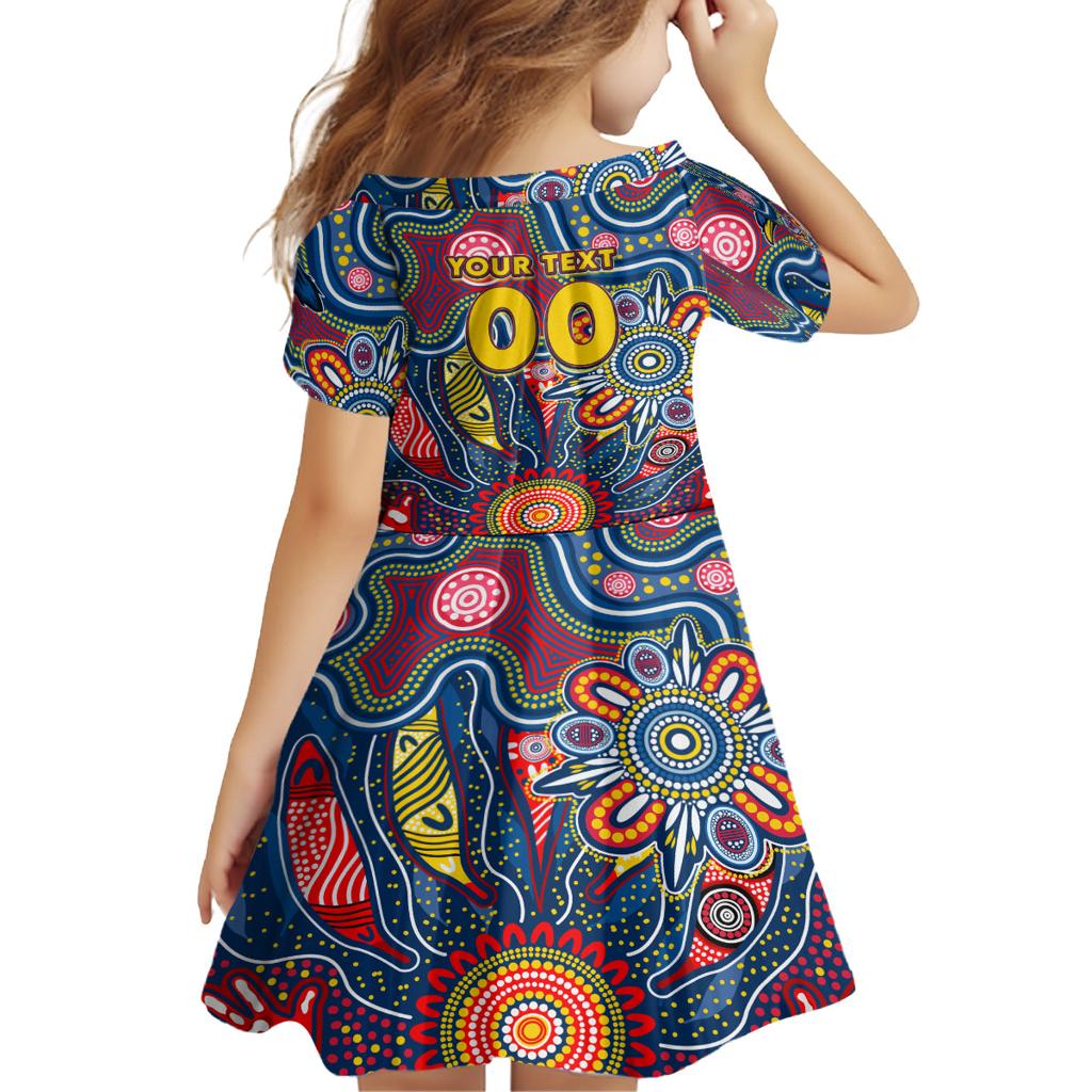 Personalised Lions NAIDOC Week 2024 Family Matching Summer Maxi Dress and Hawaiian Shirt Aussie Aboriginal Art